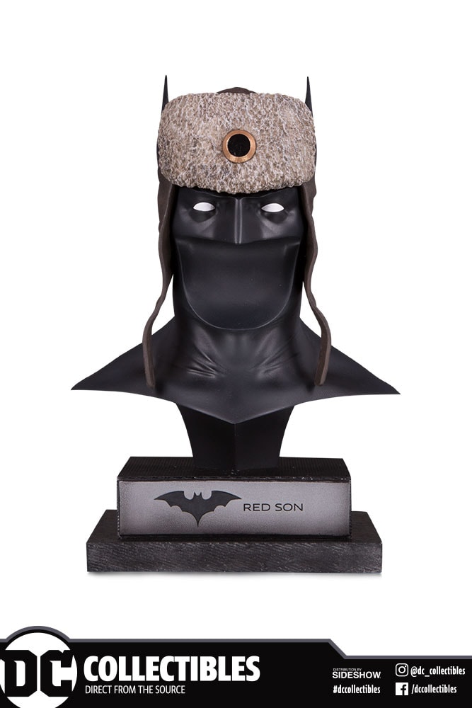 DC Comics Red Son Batman Cowl Statue by DC Collectibles | Sideshow  Collectibles