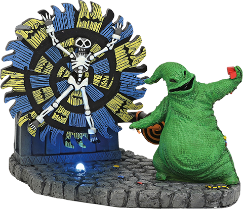Oogie Boogie Gives a Spin Figurine