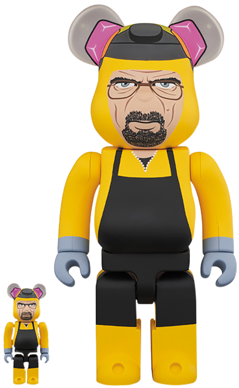 Be@rbrick Walter White 100% and 400% Collectible Set by Medicom 