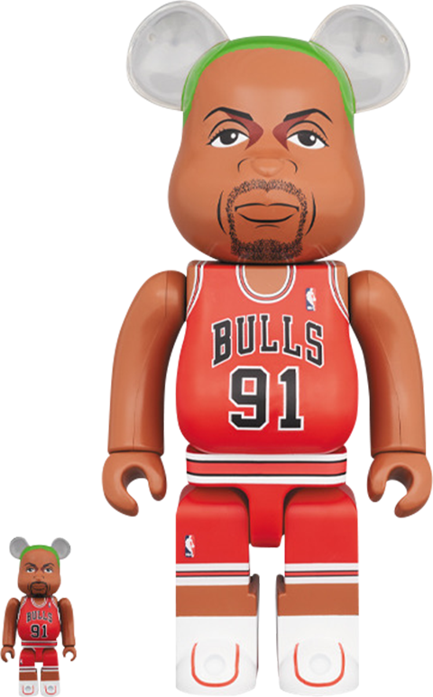 Be@rbrick Dennis Rodman Collectible Set | Sideshow Collectibles