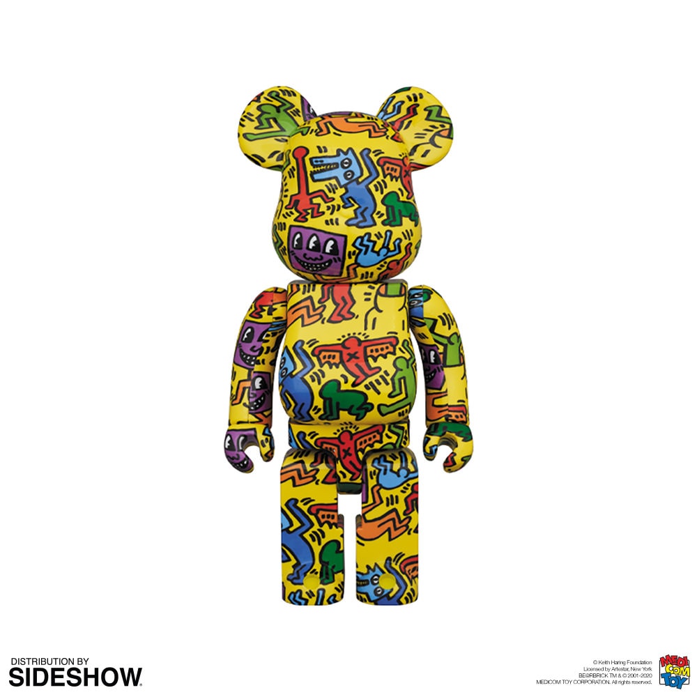 BE@RBRICK KEITH HARING #5 100％ u0026 400％-