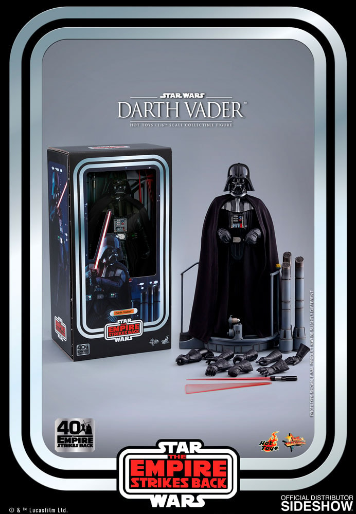 Darth Vader The Empire Strikes Back 40th Anniversary Sixth Scale