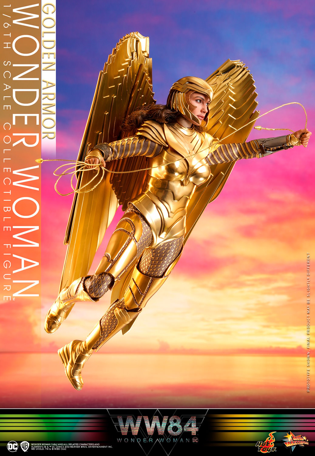 Golden Armor Wonder Woman (Deluxe) Sixth Scale Figure by Hot Toys 