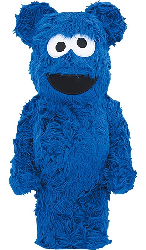 Be@rbrick Cookie Monster (Costume Version) 1000% Collectible 