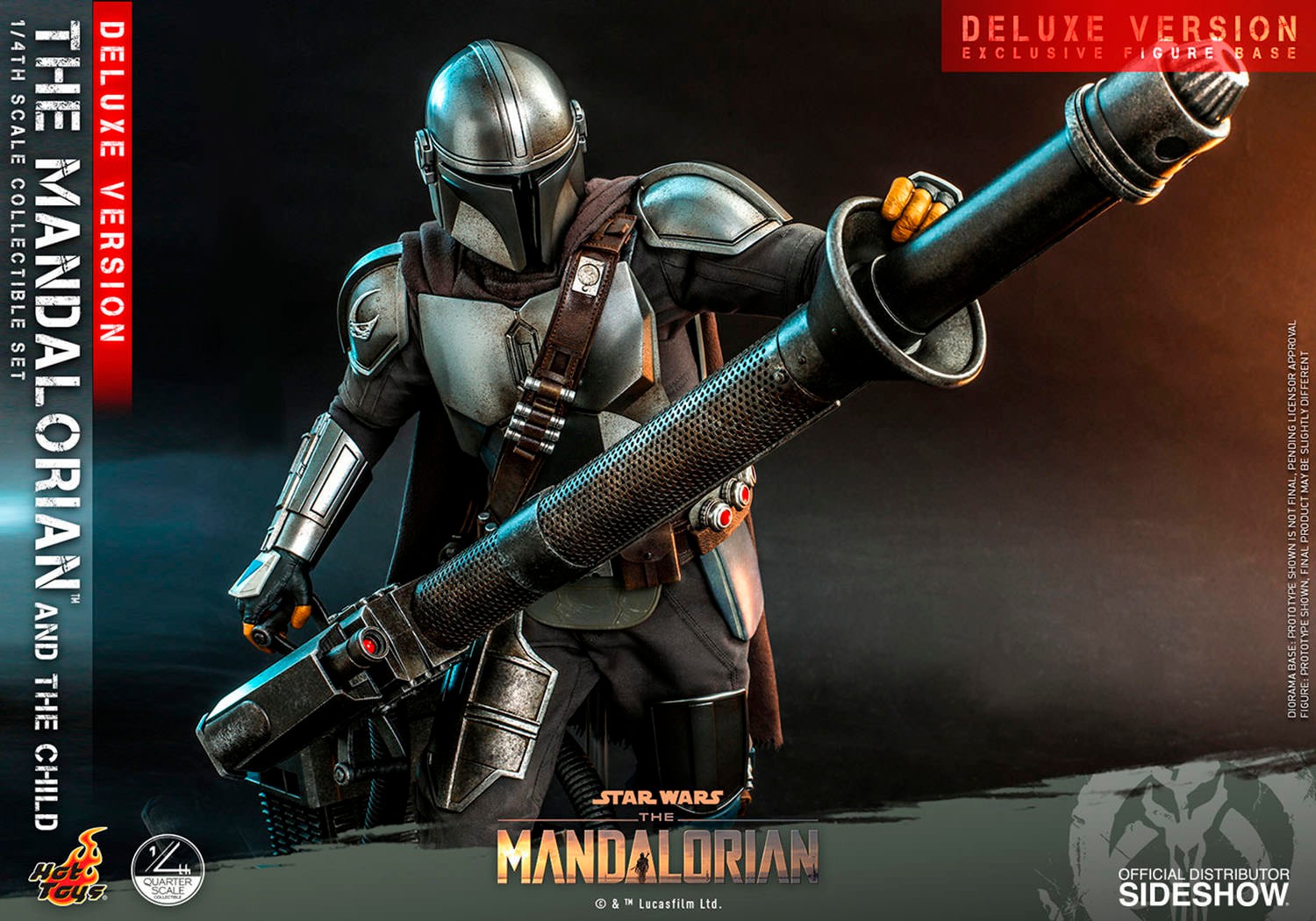 Disney Star Wars Mandalorian Deluxe 9 Figurine Play Set Collectable !!!