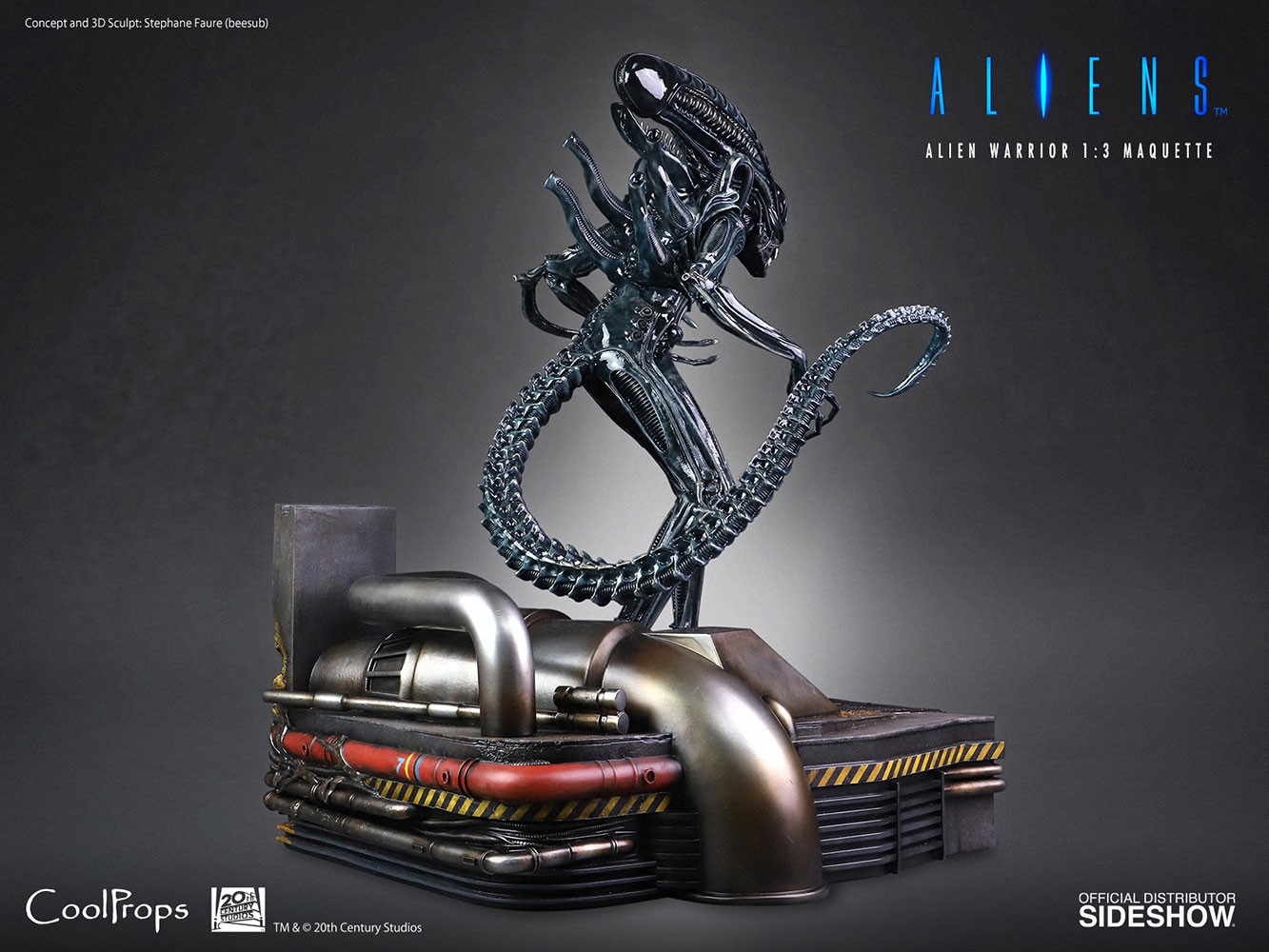 Alien Warrior Maquette | Sideshow Collectibles