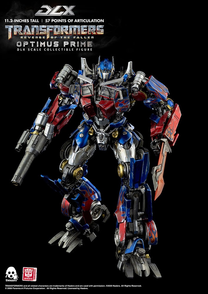 Optimus Prime DLX Collectible Figure by Threezero