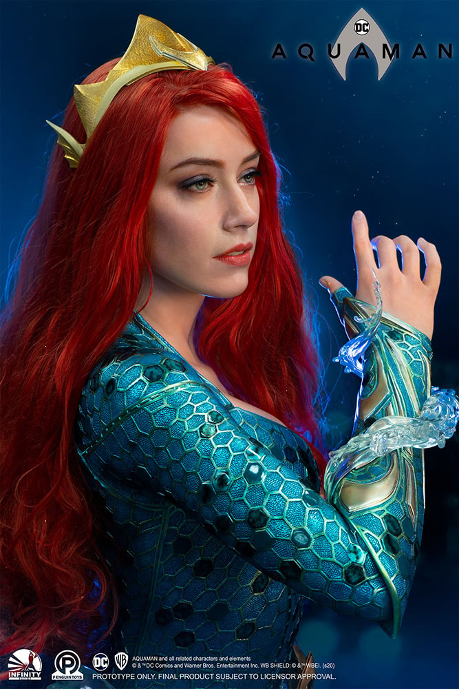 Mera Life-Size Bust by Infinity Studio | Sideshow Collectibles