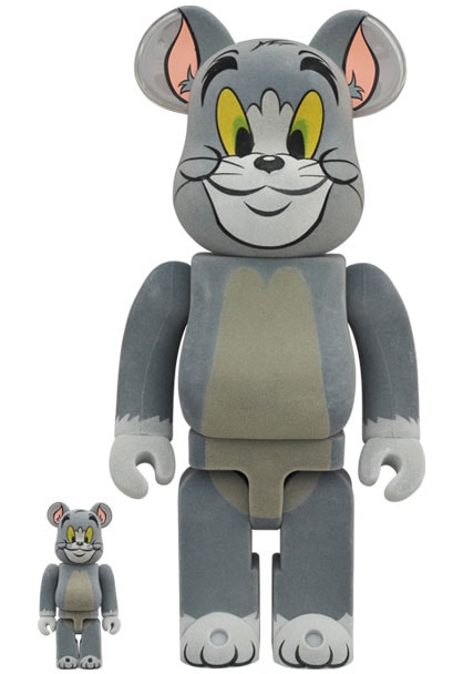 Be@rbrick Tom Flocky 100% & 400% Collectible Set by Medicom Toy 