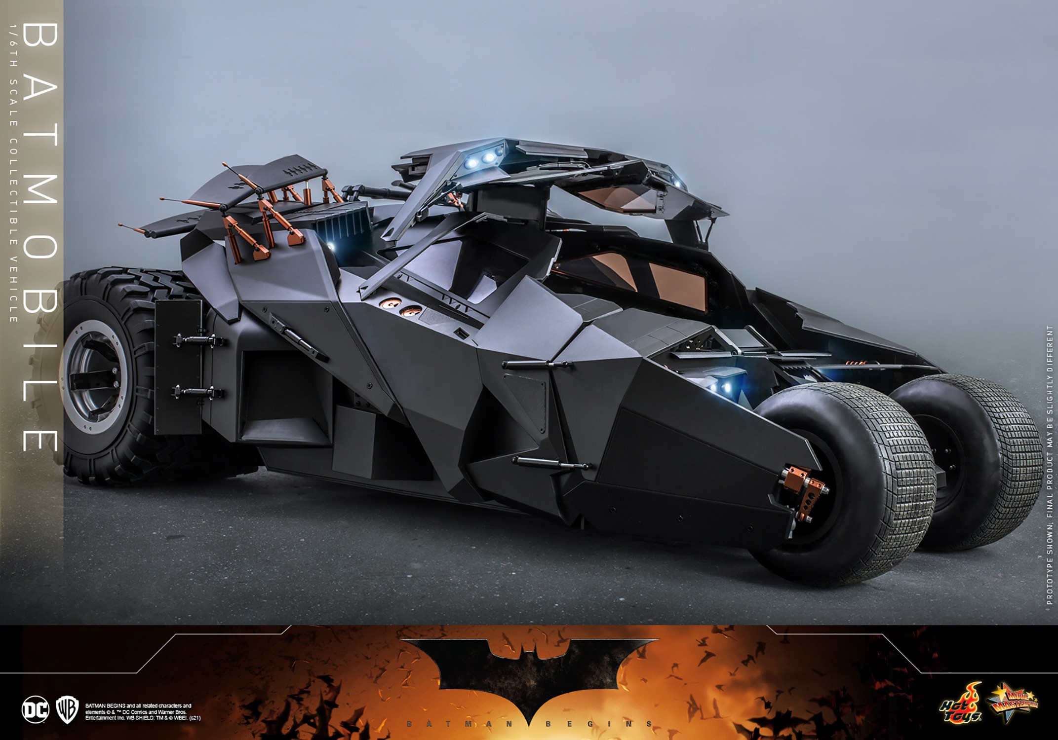 Batmobile Sixth Scale Collectible Vehicle by Hot Toys