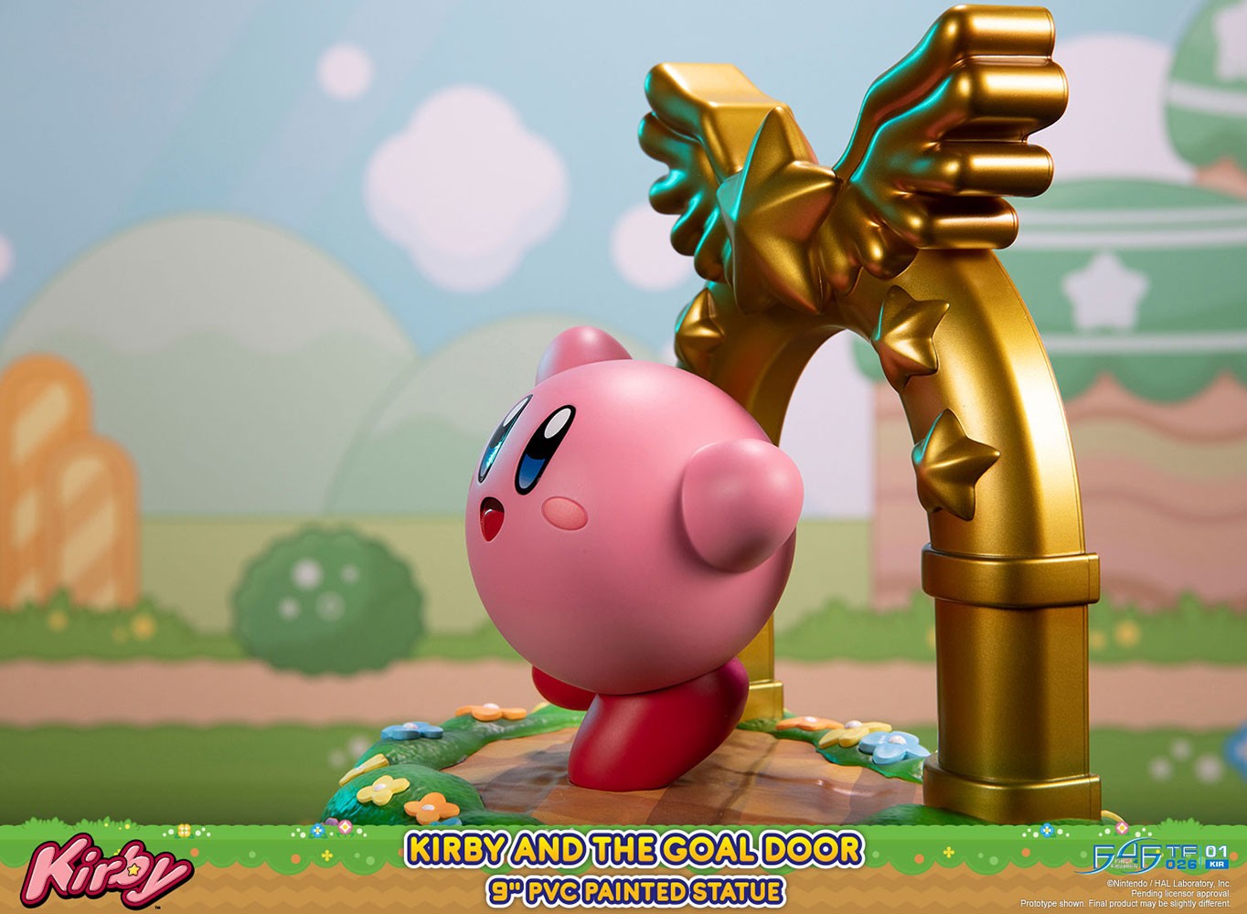 Kirby and the Goal Door PVC Statue | Sideshow Collectibles