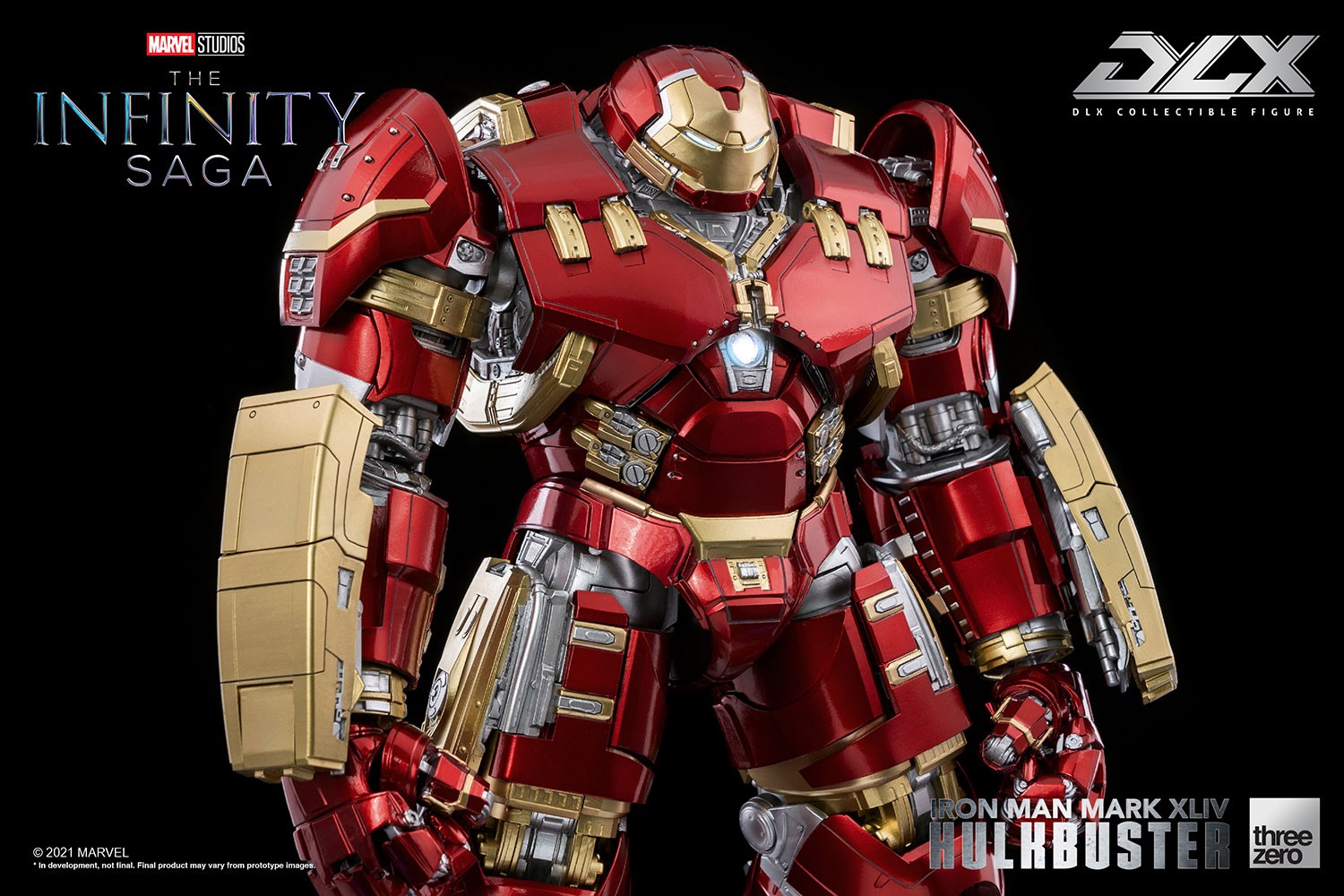 DLX Iron Man Mark XLIV Hulkbuster Collectible Figure by Threezero