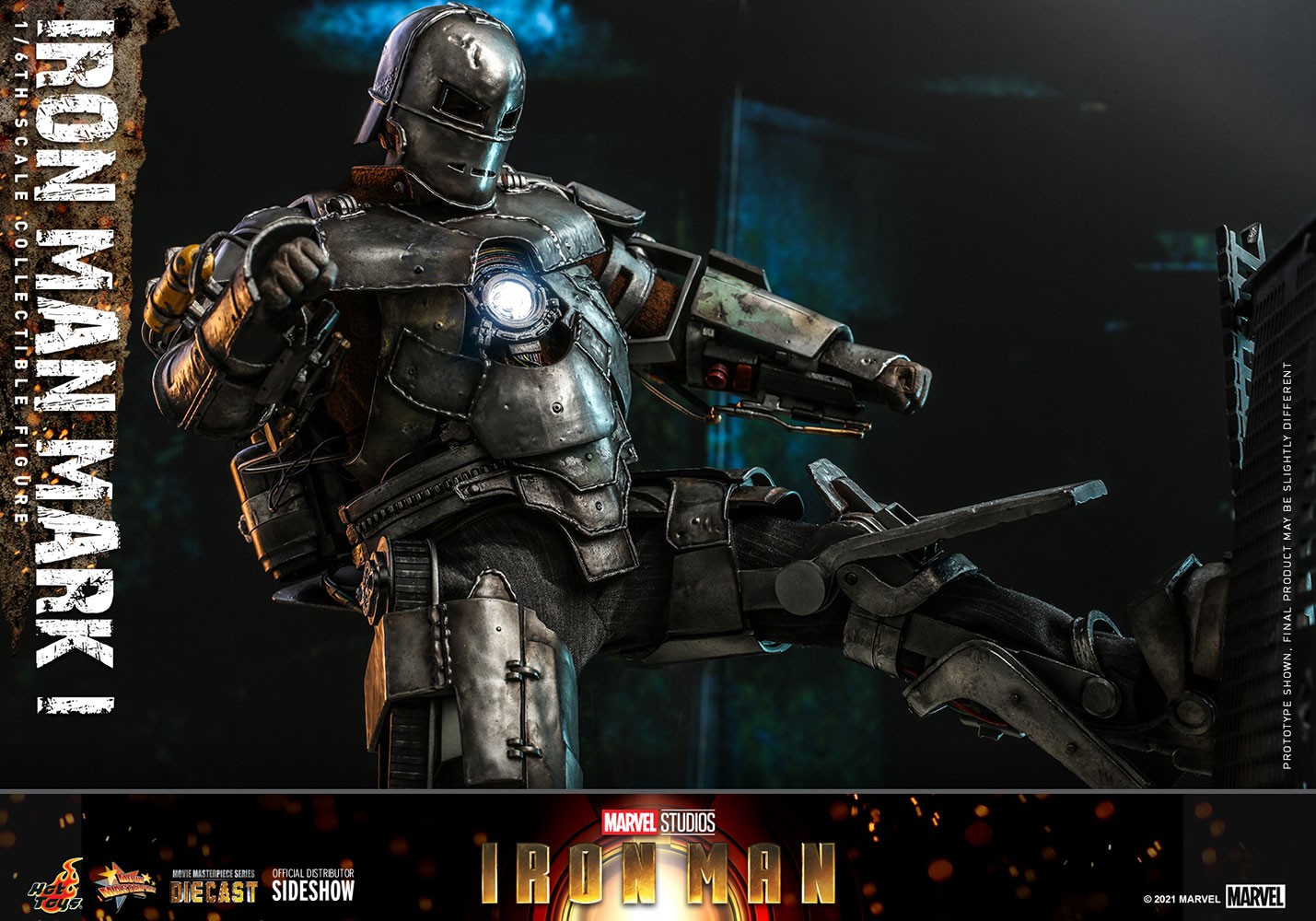 Iron Man Mark I (Special Edition) Diecast Sixth Scale Figure 