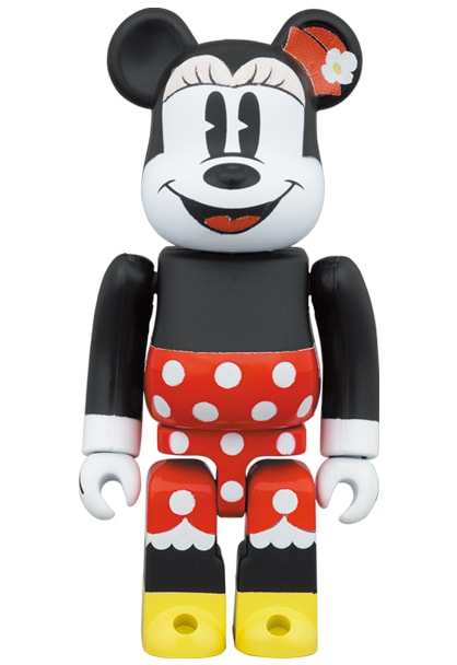 Be@rbrick Minnie Mouse 100% & 400% Collectible Figure Set by