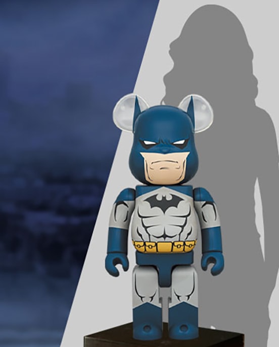 Be@rbrick Batman (HUSH Version) 1000% Collectible Figure by