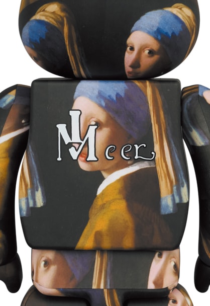 Be@rbrick Johannes Vermeer (Girl with a Pearl Earring) 100% and