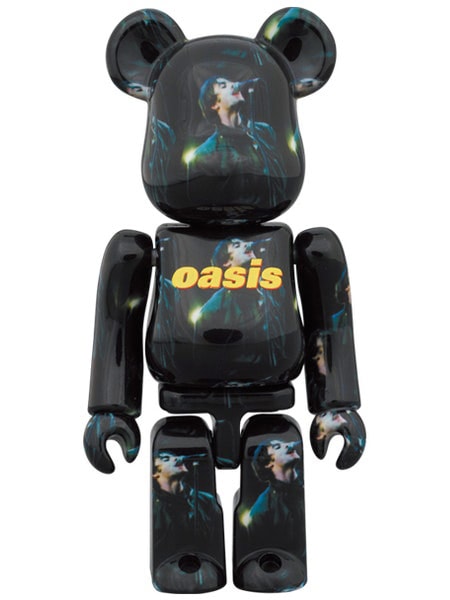 Be@rbrick Oasis Knebworth 1996 (Liam Gallagher) 100% & 400% Collectible  Figure Set by Medicom Toy