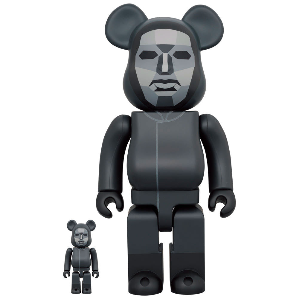 Be@rbrick Squid Game Frontman 100% & 400% Set by Medicom Toy