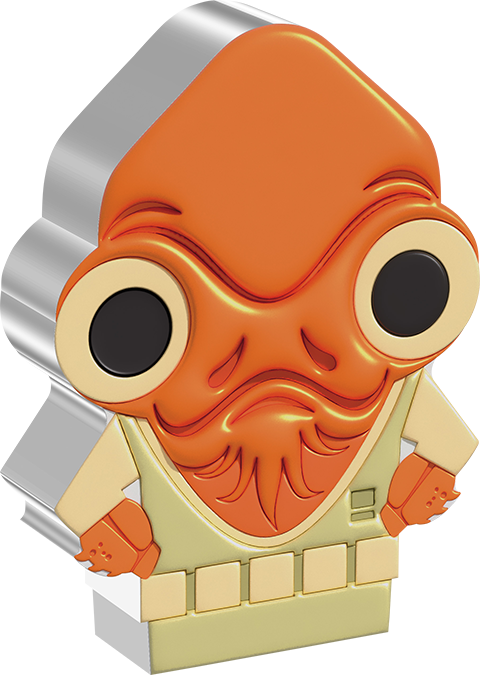 Star Wars Admiral Ackbar 20oz. Premium Sculpted Mug – Bruce's Candy Kitchen