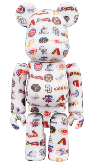 Be@rbrick MLB National League 100% and 400% Set by Medicom Toys 
