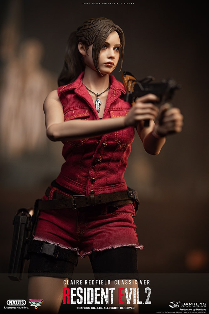 Resident Evil 2 - Claire Redfield (Classic Version) Dam Toys - Machinegun