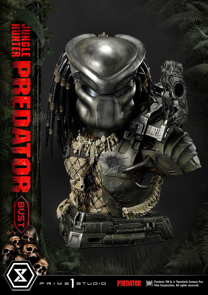 Jungle Hunter Predator Bust by Prime 1 Studio | Sideshow Collectibles