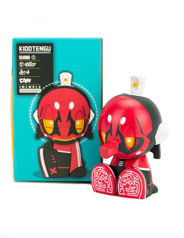 Kidd Tengu Red 5oz Canbot by Clutter Studios | Sideshow Collectibles