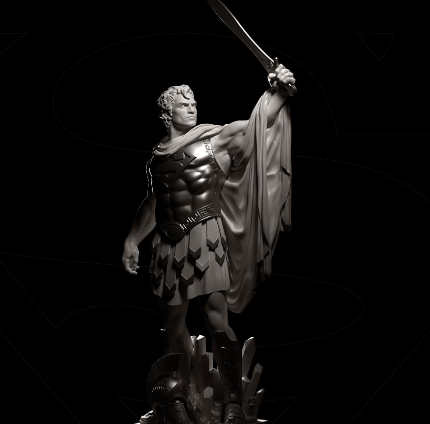 Superman: Prince of Krypton (Silver Edition) Statue by Cryptozoic 