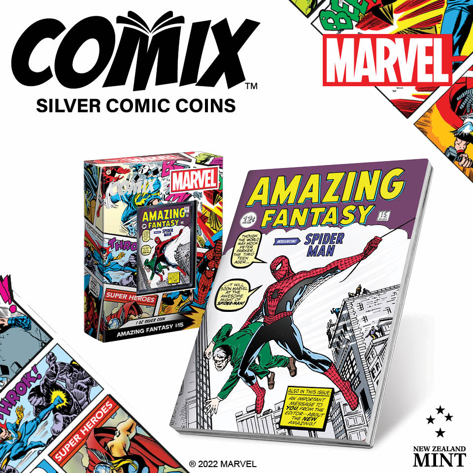 Marvel Amazing Fantasy #15 COMIX™ Coins!