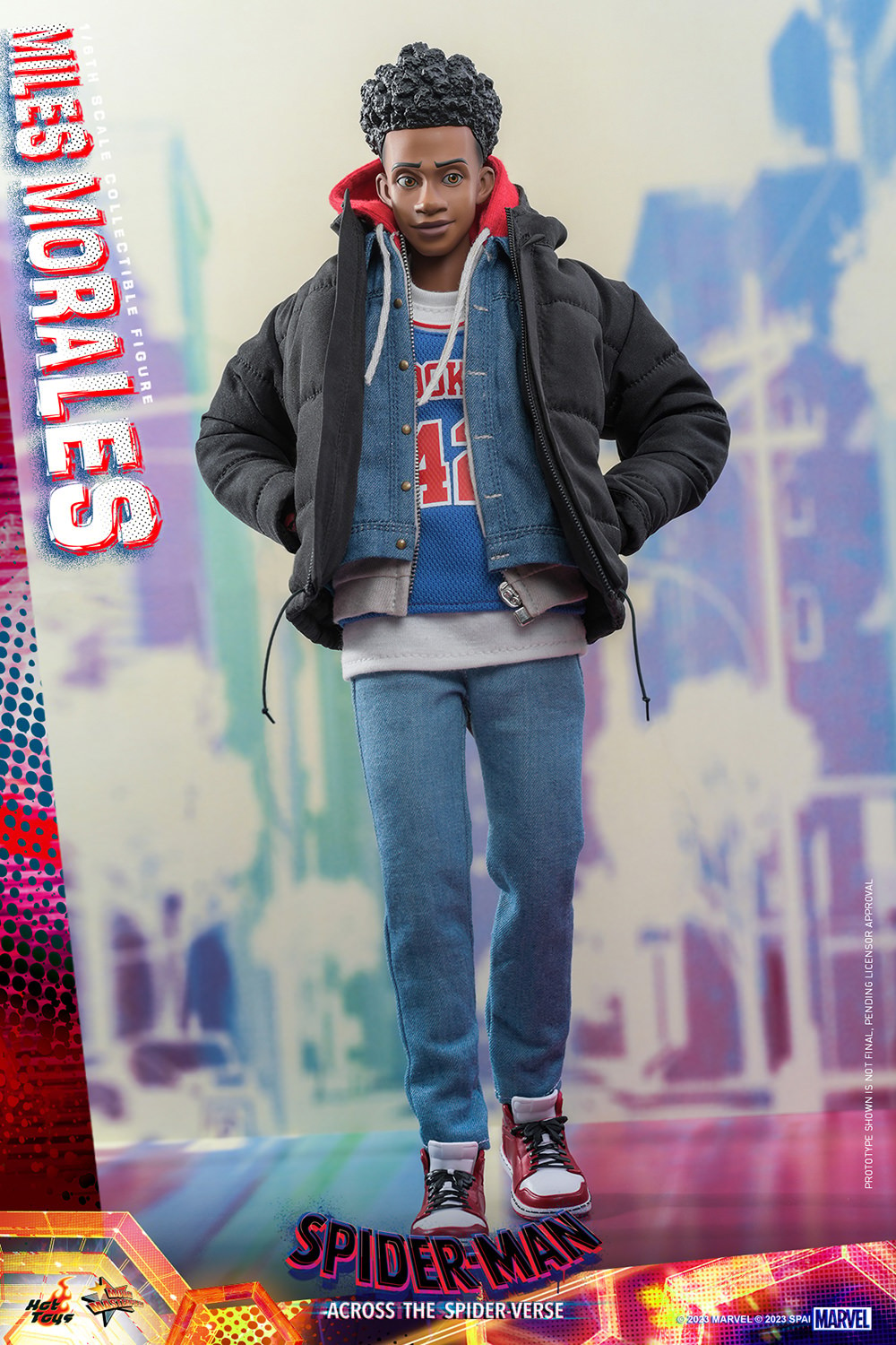 Spider-Man: Across the Spider-Verse - 1:6 Miles Morales Figure From Hot Toys