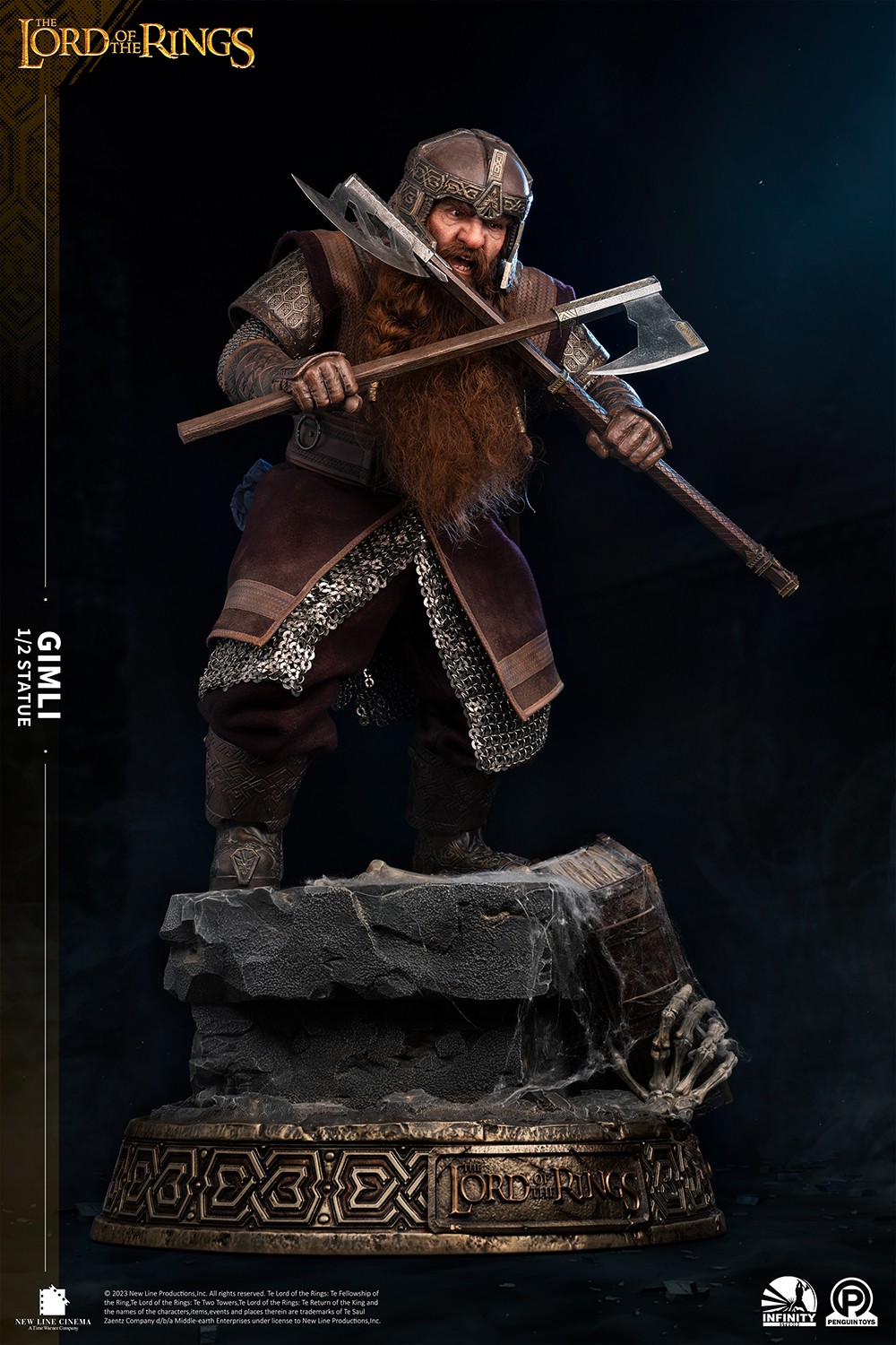 Gimli Statue by Infinity Statue X Penguin Toys | Sideshow Collectibles