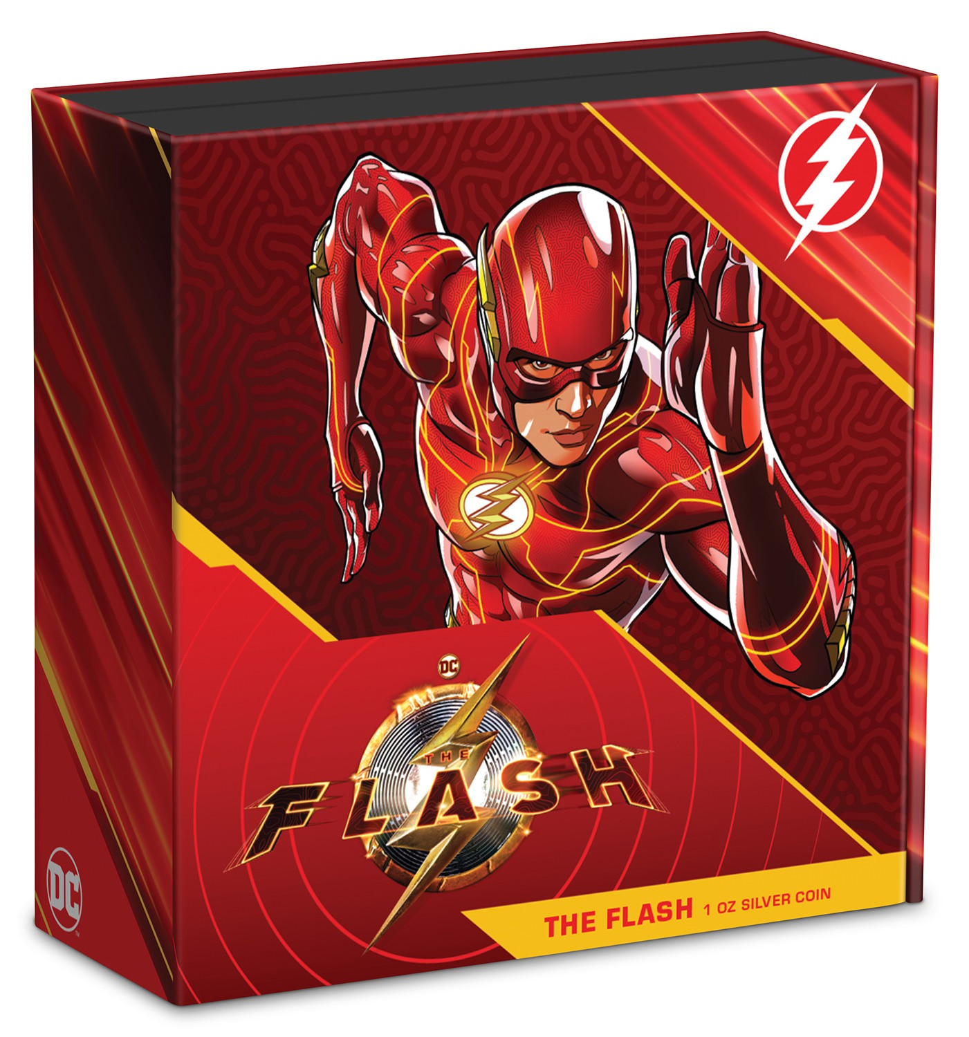 The Flash 1oz Silver Coin by New Zealand Mint | Sideshow Collectibles