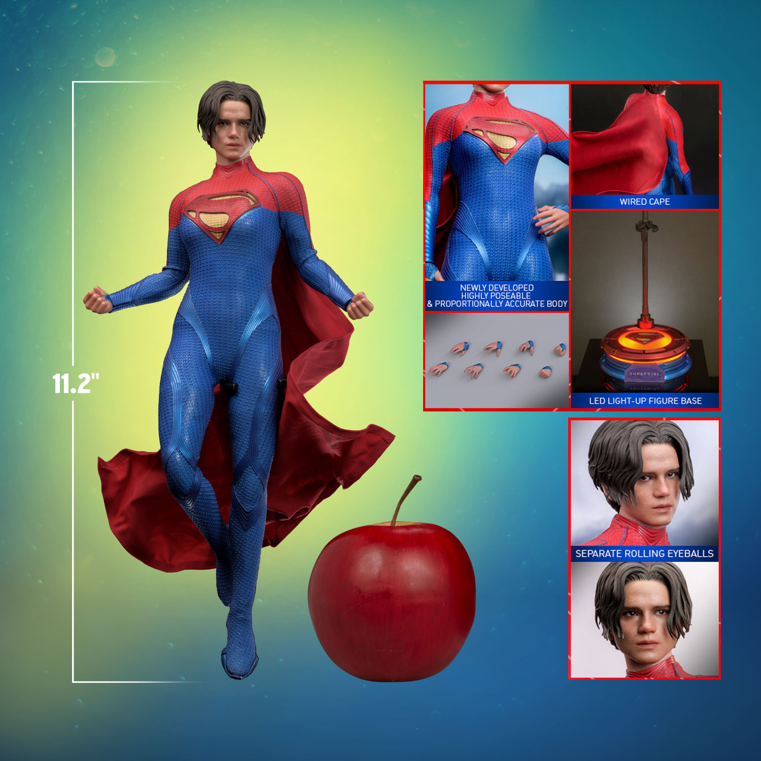 Hot Toys Reveals Its New THE FLASH Action Figure of Supergirl — GeekTyrant