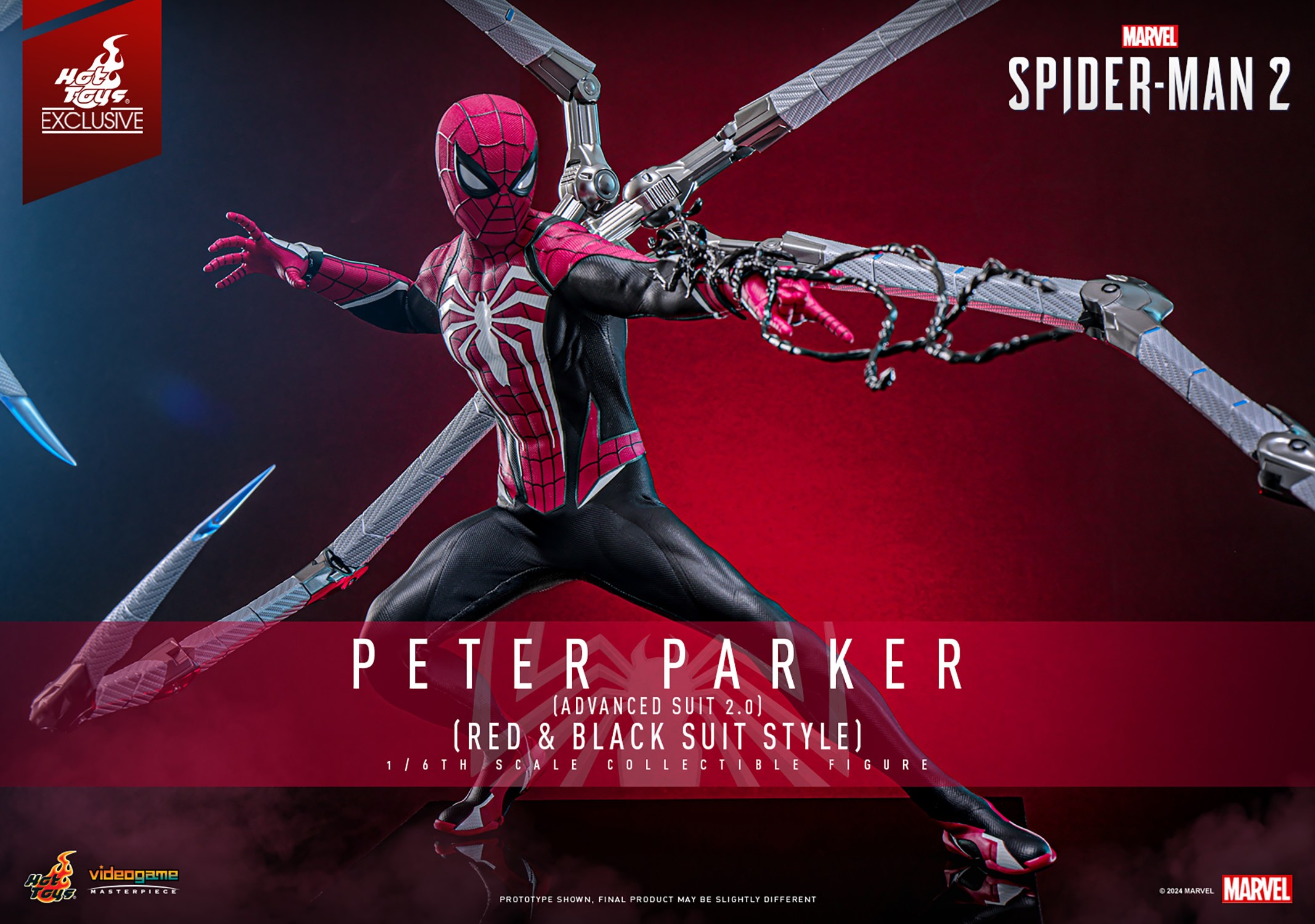 NEW PRODUCT: HOT TOYS Peter Parker (Advanced Suit 2.0) (Red and Black Suit Style) VGM66 Hot-toys-marvel-peter-parker-advanced-suit-20-red-and-black-suit-style-sixth-scale-figure-gallery-6717c26108397