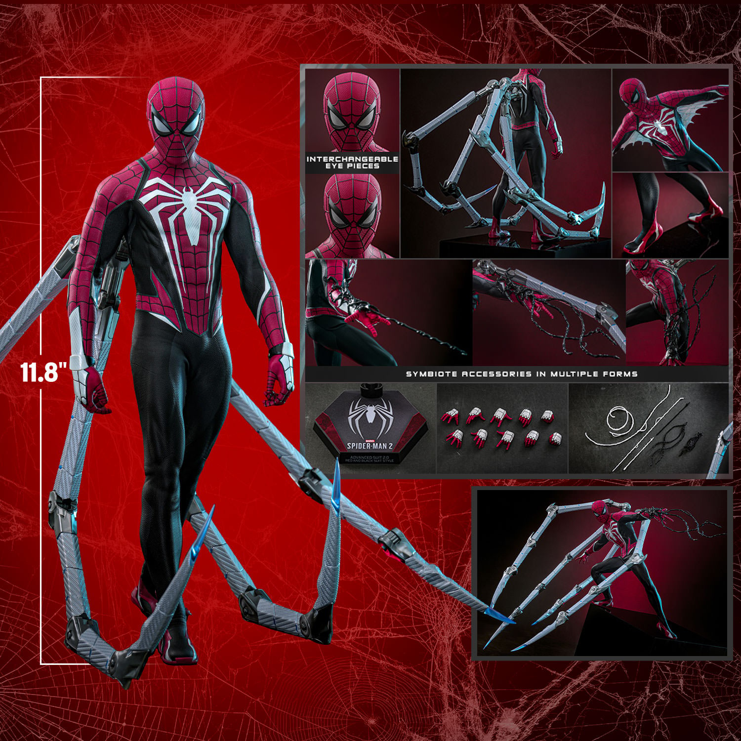 NEW PRODUCT: HOT TOYS Peter Parker (Advanced Suit 2.0) (Red and Black Suit Style) VGM66 Hot-toys-marvel-peter-parker-advanced-suit-20-red-and-black-suit-style-sixth-scale-figure-scale-6717c5bb5241e