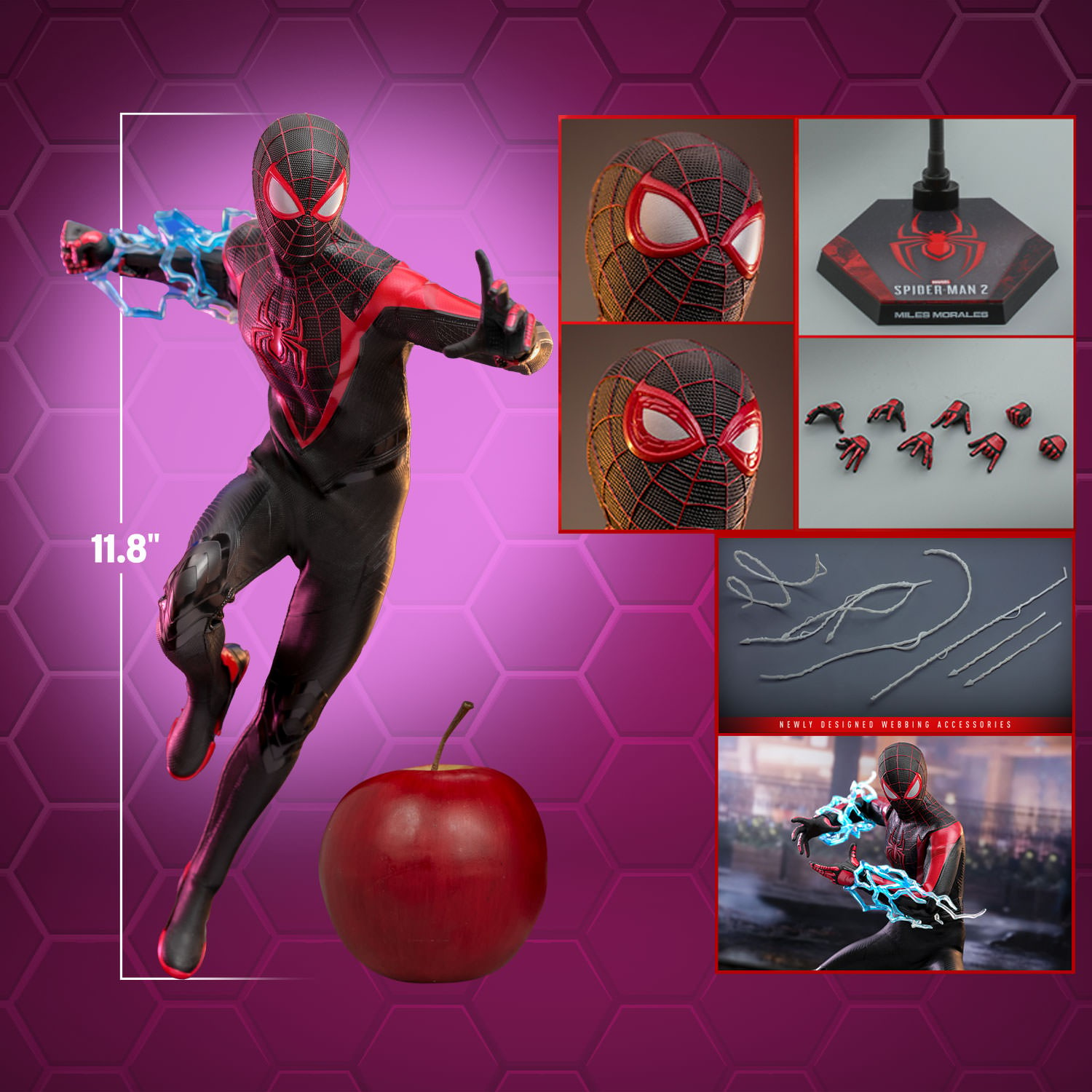 Miles Morales (Upgraded Suit) Sixth Scale Figure by Hot Toys