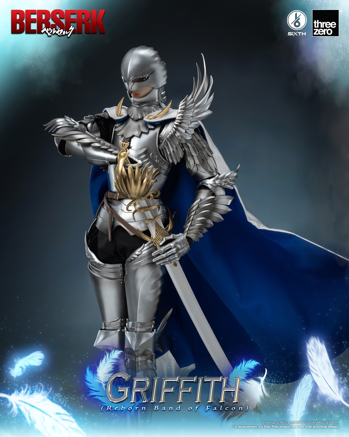 Griffith (Reborn Band of Falcon) Sixth Scale Figure by Threezero