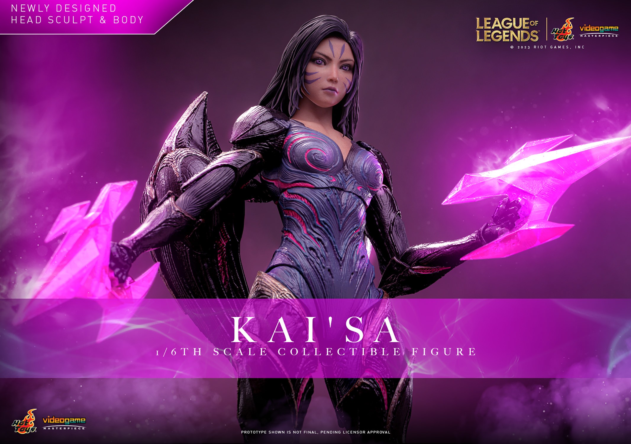 New Official Kai'Sa 1/6 Scale Statue! What are your opinions? : r