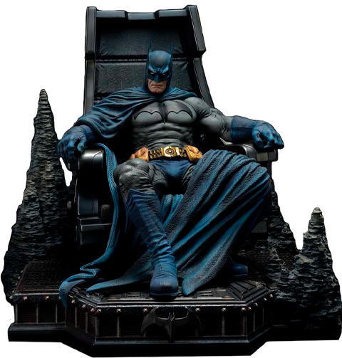 Statuette Batman on Throne Premium Edition DC Comics
