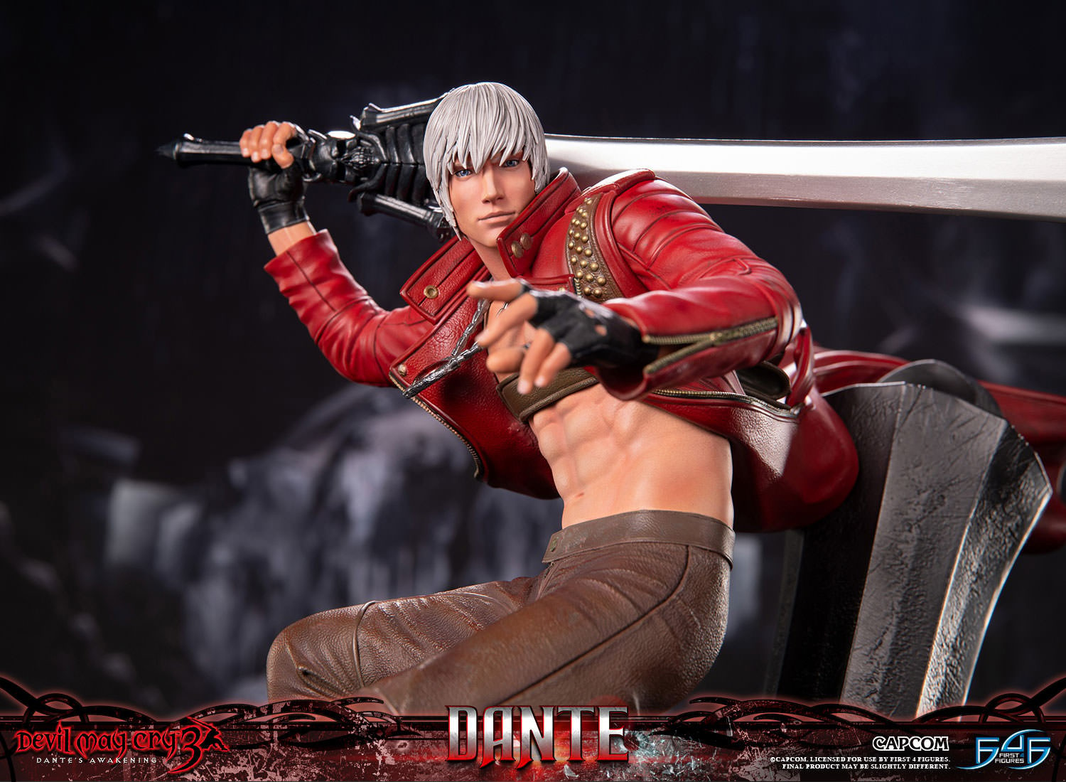 First 4 Figures - DMC3 Dante v4 - whiter, straighter hair and smaller nose.  Opinions please!