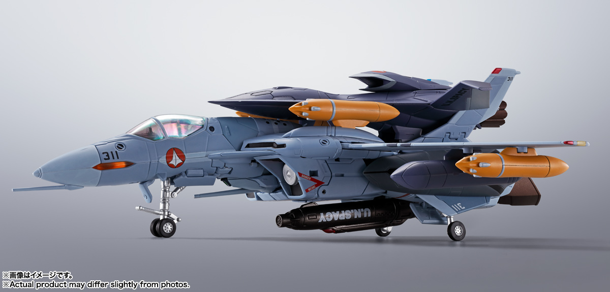 VF-0A Phoenix (Shin Kudo Use) + QF-2200D-B Ghost Collectible 