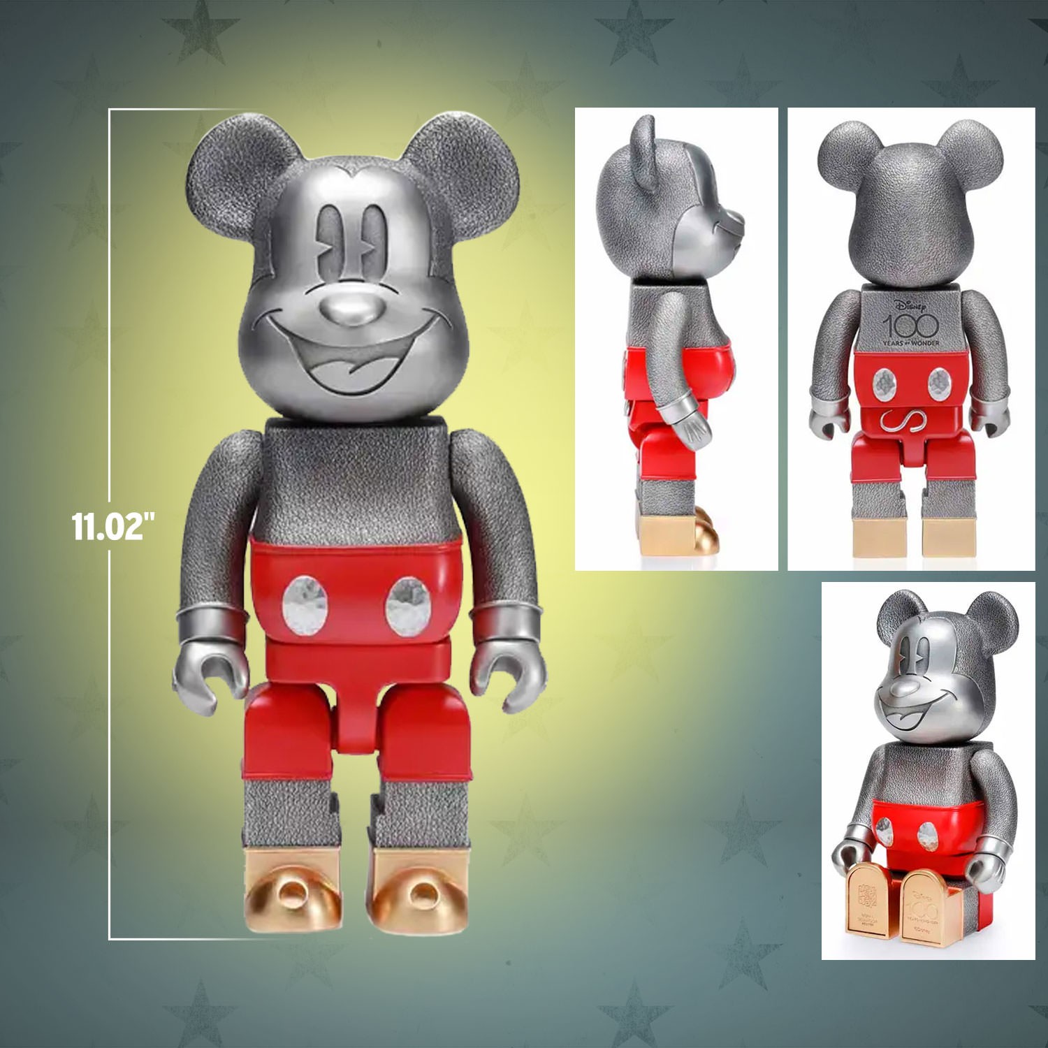 MickeysNightmaBE@RBRICK Nighttime Mickey100%\u0026400% - その他