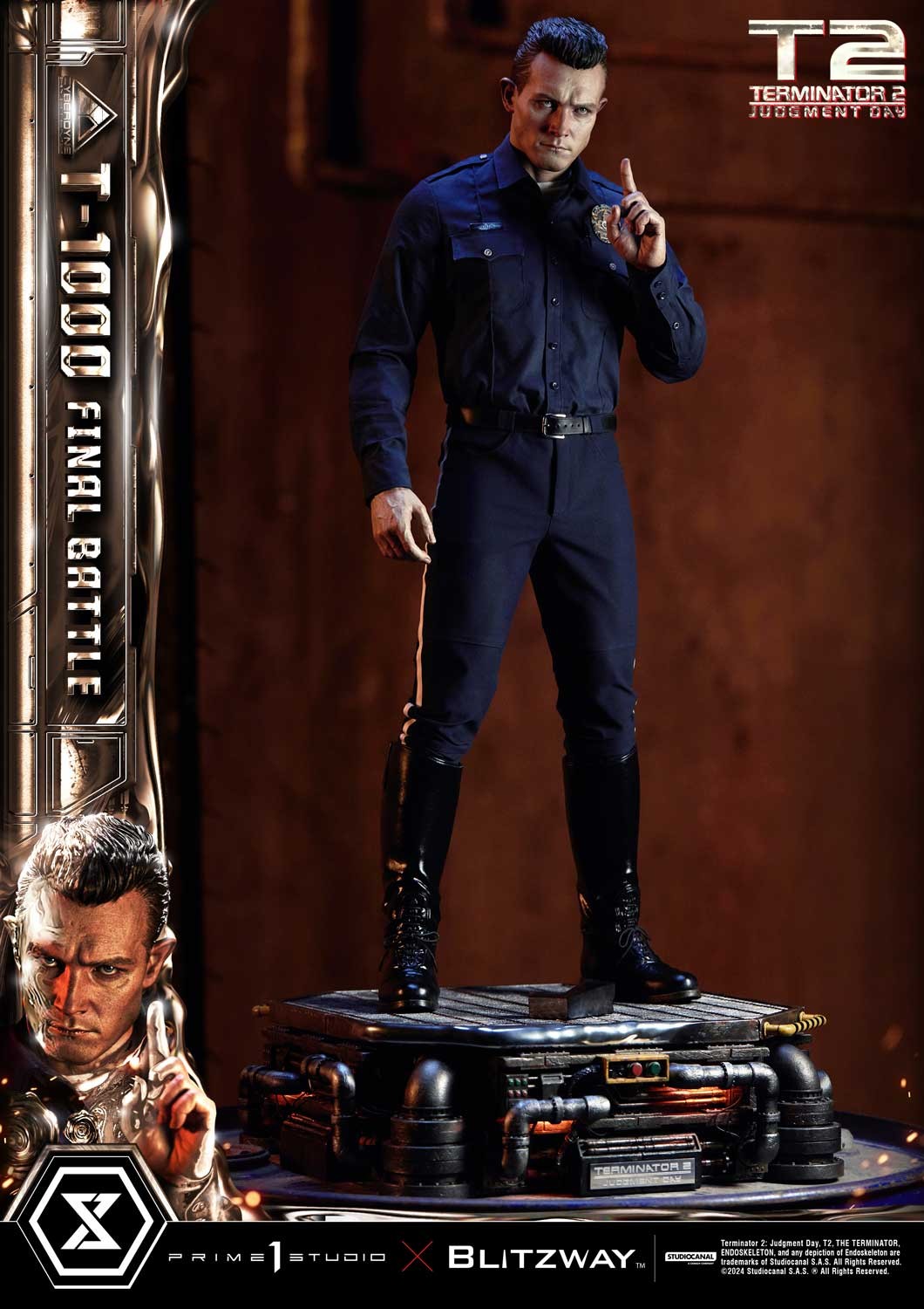 T-1000 Final Battle 1:3 Scale Statue by Prime 1 Studio