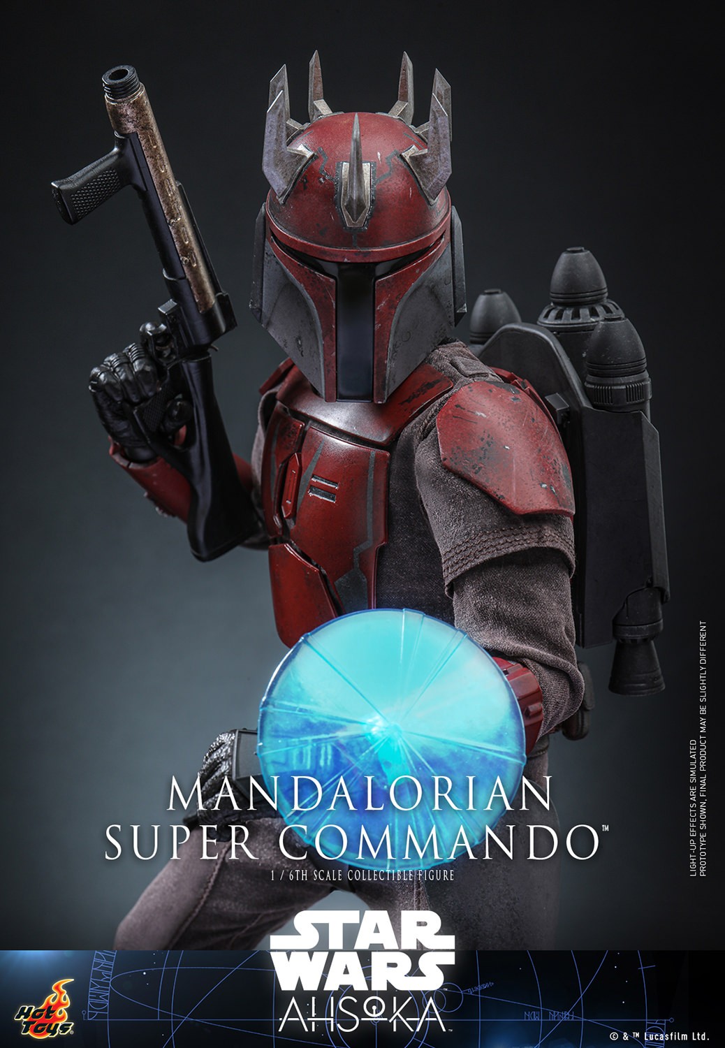 Mandalorian Super Commando Sixth Scale Figure by Hot Toys 