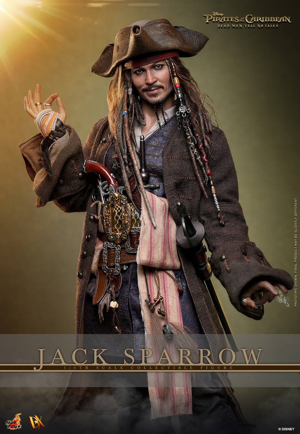 Jack Sparrow Sixth Scale Figure by Hot Toys | Sideshow Collectibles