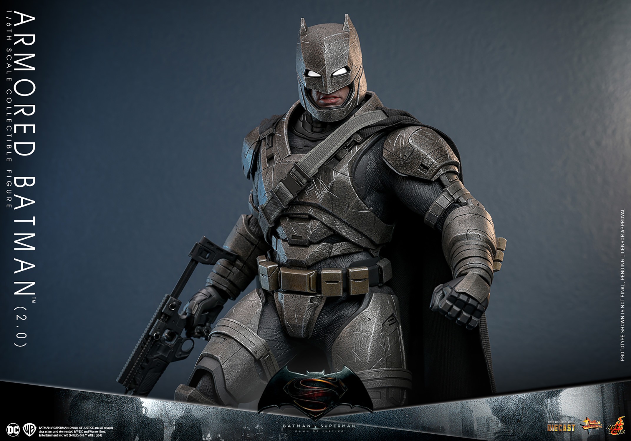 Armored Batman (2.0) Sixth Scale Figure by Hot Toys