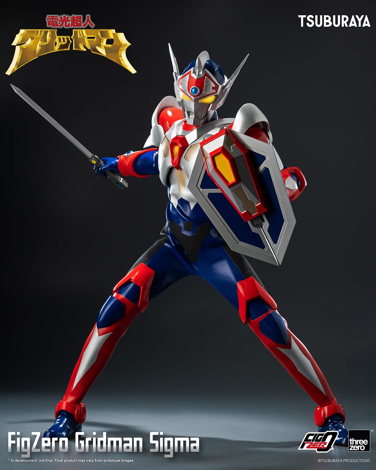 Gridman Sigma Action Figure By Threezero 