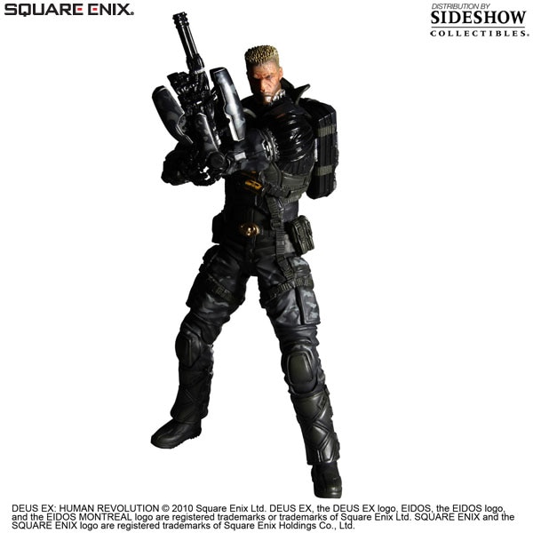 DEUS EX: HUMAN REVOLUTION Barrett Collectible Figure by Square Enix |  Sideshow Collectibles