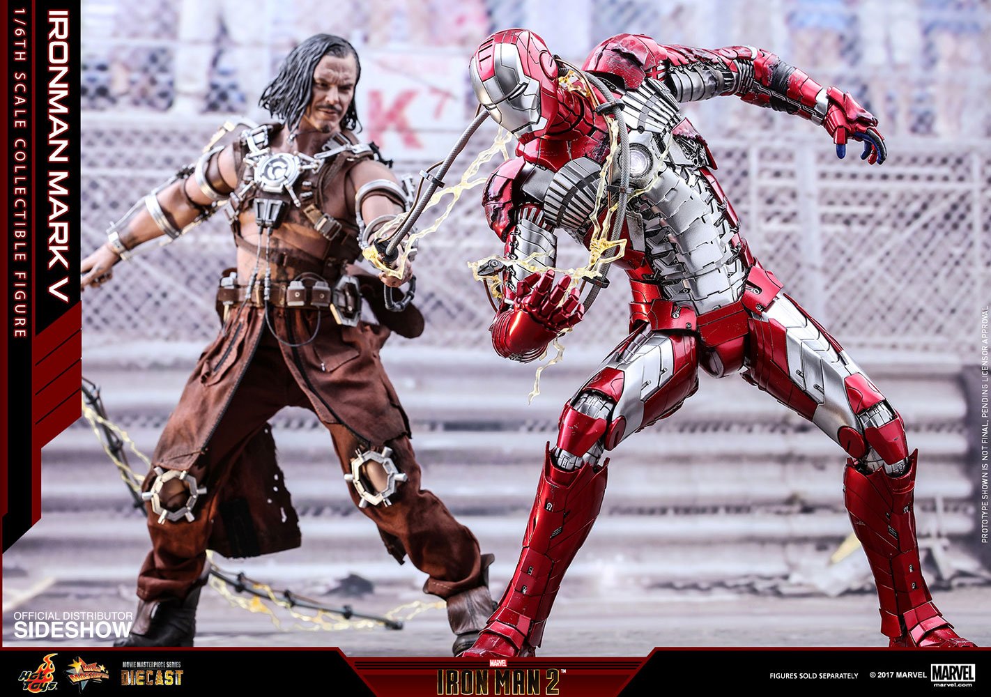 Marvel Iron Man Mark V Sixth Scale Figure by Hot Toys | Sideshow  Collectibles