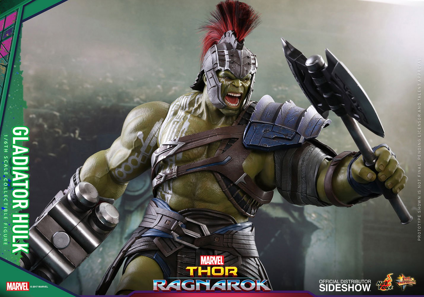 Marvel Gladiator Hulk Sixth Scale Figure by Hot Toys | Sideshow Collectibles